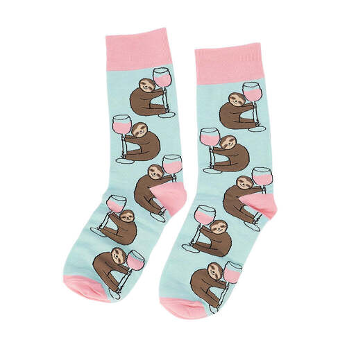 Annabel Trends Funky Feet Socks - Don't Hurry Be Happy