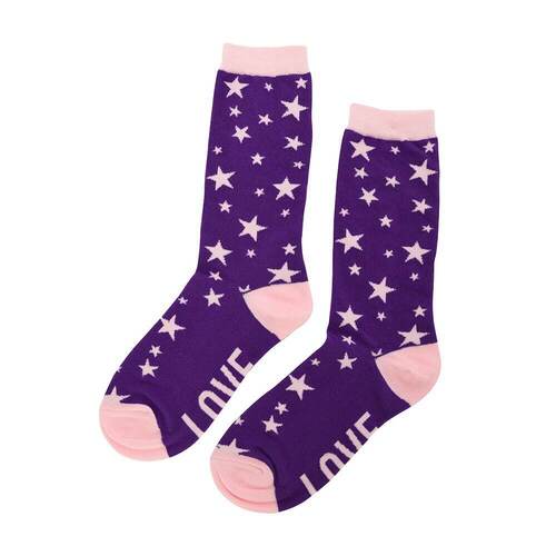 Annabel Trends Super Max & Bryce - Socks - Love - Purple & Pink