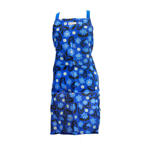 Annabel Trends Apron - Linen - Nocturnal Blooms