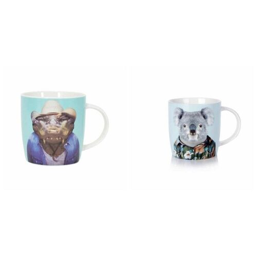 Annabel Trends Zoo Portrait Coffee Mug Porcelain Various Design Dishwasher Safe