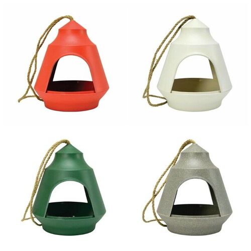 Annabel Trends Bamboo Bird House Various Colours Biodegradable