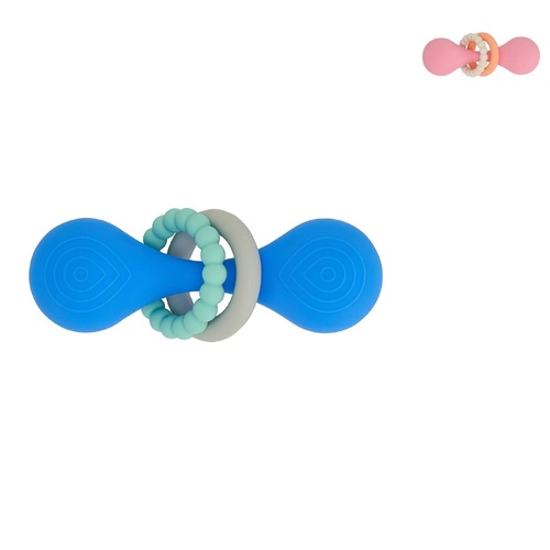 Annabel Trends Silicone Dumbbell Rattle