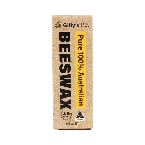 Gilly's Pure Beeswax Block 50g