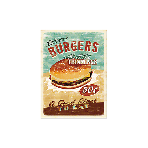 Nostalgic-Art Magnet Burgers 6x8cm