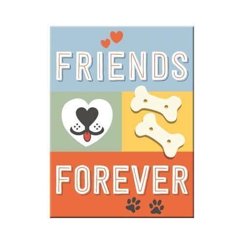 Nostalgic-Art Magnet Friends Forever 6x8cm