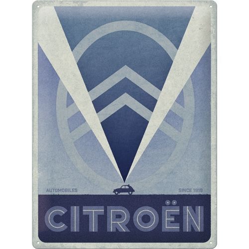 Nostalgic-Art Large Sign Citroen - Since 1919 30x40cm