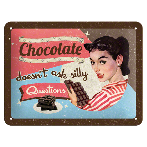 Nostalgic-Art Small Sign Chocolate 15x20cm