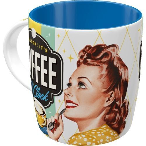 Nostalgic-Art Ceramic Mug Coffee O'Clock