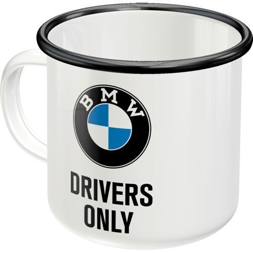 Nostalgic-Art Enamel Mug BMW Drivers Only