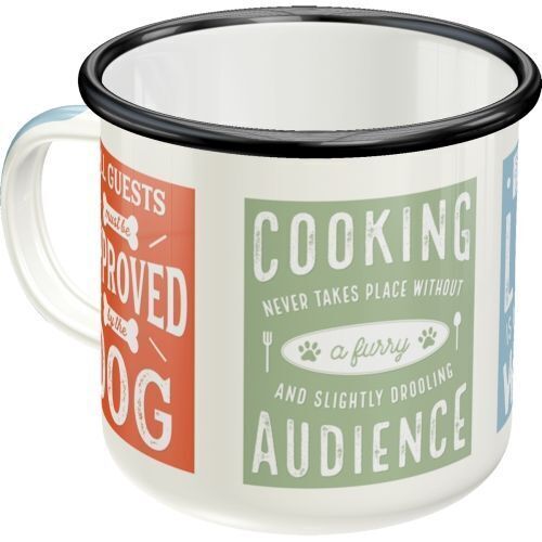 Nostalgic-Art Enamel Mug Dog Rules