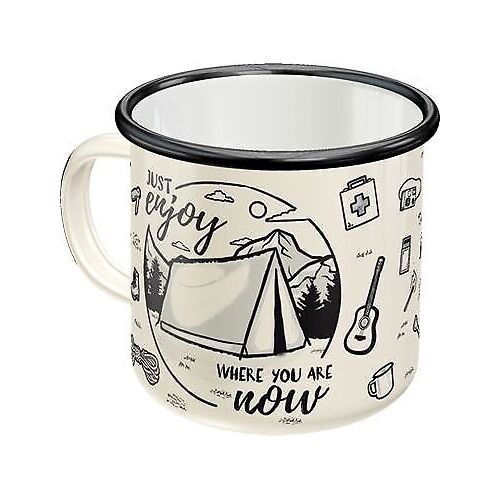 Nostalgic-Art Enamel Mug The Mountains Are Calling