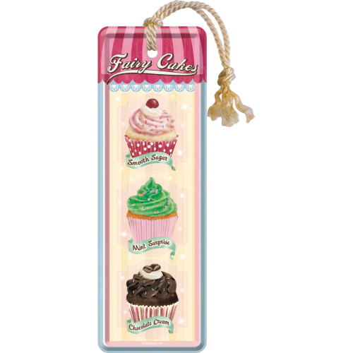 Nostalgic-Art Bookmark Fairy Cakes