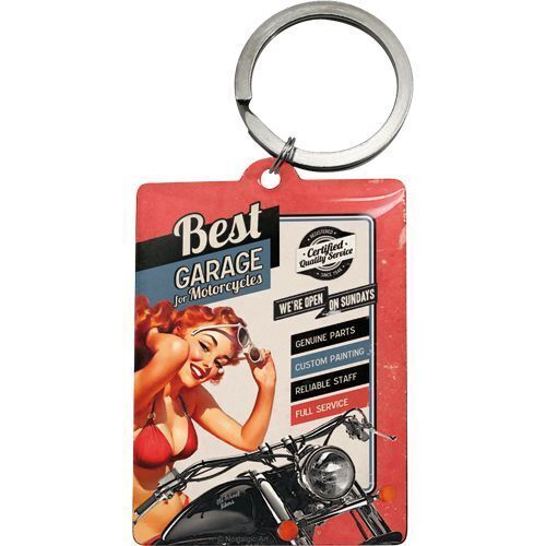 Nostalgic-Art Keyring Best Garage