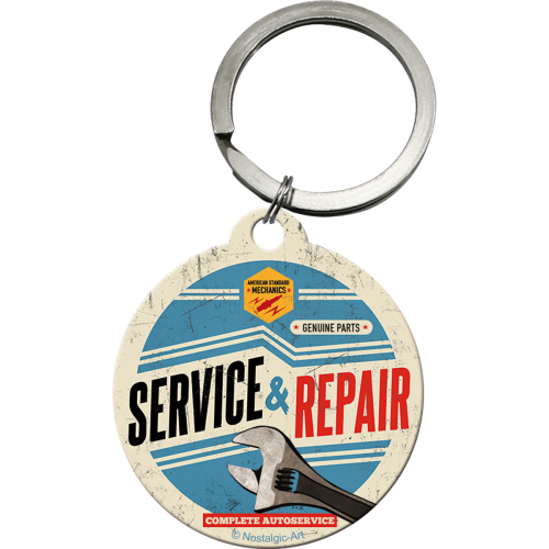 Nostalgic-Art Keyring Round Service & Repair