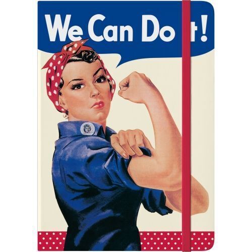 Nostalgic-Art Notebook We Can Do It