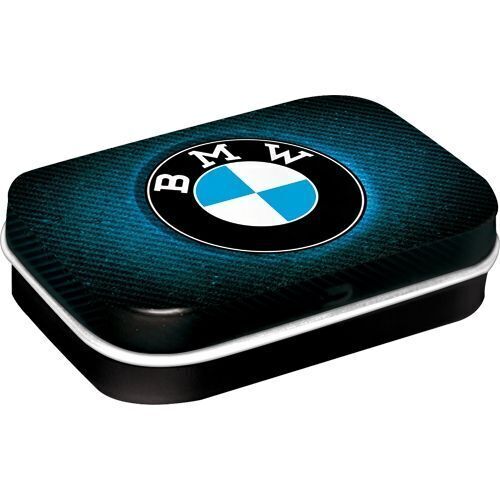 Nostalgic-Art Mint Box BMW Logo - Blue Shine 4x6x2cm