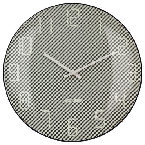 NeXtime Shade Wall Clock 35cm Grey