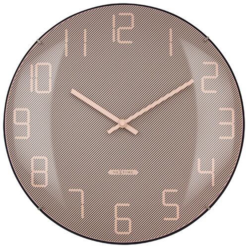 NeXtime Shade Wall Clock 35cm Pink