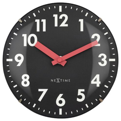 NeXtime Duomo Mini Table Clock 20cm Black