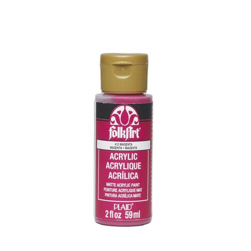 FolkArt Premium Acrylic Paint 59ml Magenta - Matt Finish