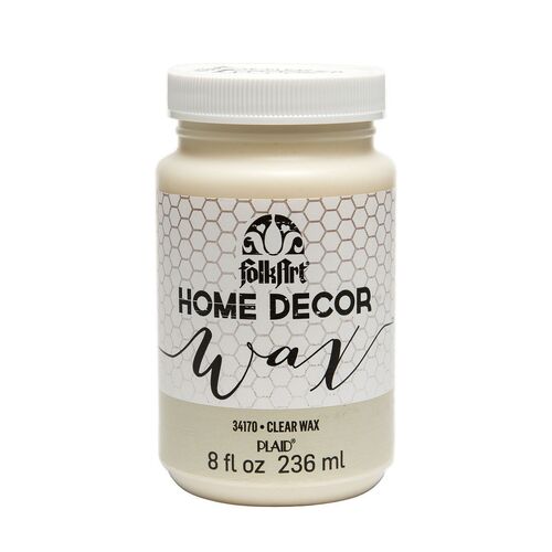 FolkArt Home Decor Wax 236ml Clear