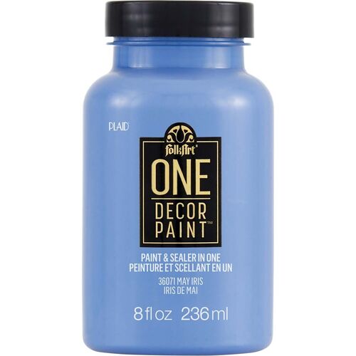 FolkArt One Decor Paint 236ml May Iris - Eggshell Finish