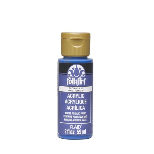 FolkArt Premium Acrylic Paint 59ml Cobalt Hue - Matt Finish