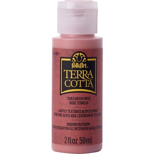 FolkArt Terra Cotta Paint 59ml Earthy Rose