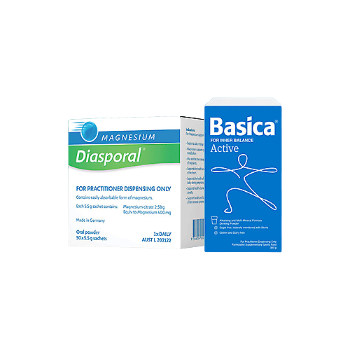 Bio-Practica Mineral Plus Pack (Basica Active + Magnesium Diasporal)