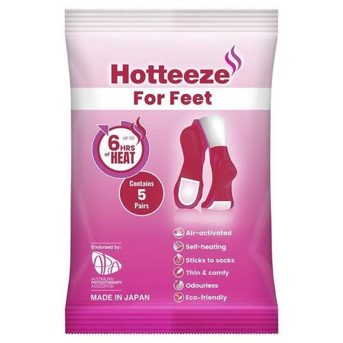 Hotteeze Heat Pads For Feet 5 Pairs