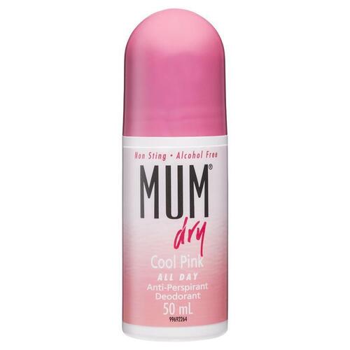 Mum Roll On Dry Cool Pink 50ml