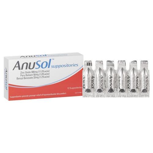 Anusol Suppositories 12