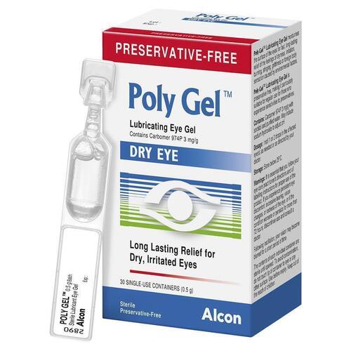 Poly Gel Dry Eye Gel 0.5g 30