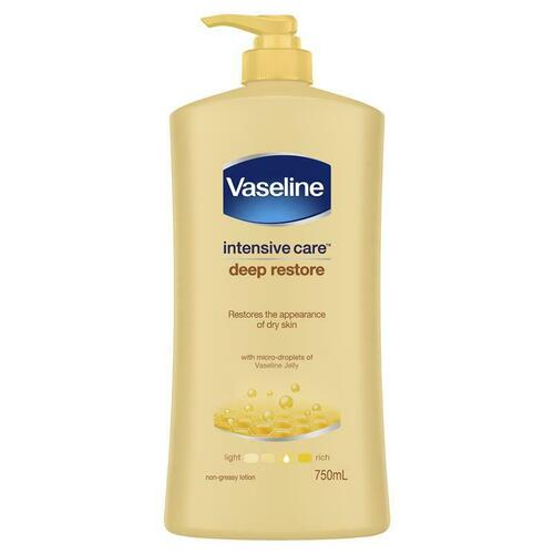 Vaseline Intensive Care Body Lotion Deep Restore 750ml