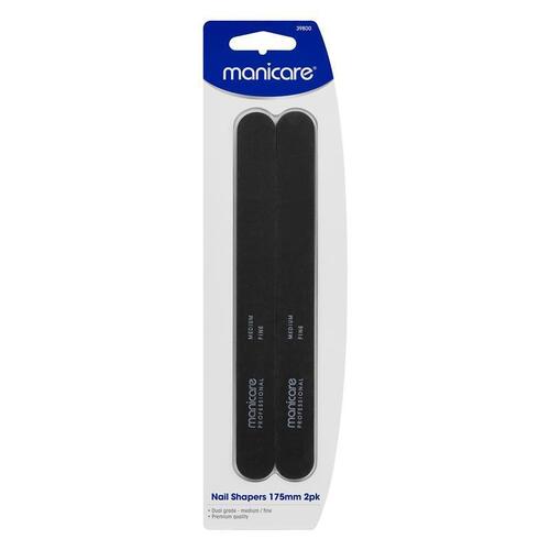 Manicare Tools Nail Shapers Medium/Fine 2 Pack 39800