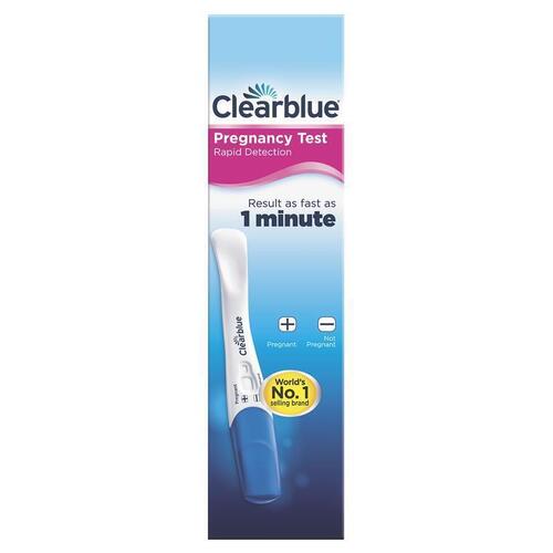 Clearblue Pregnancy Test Rapid Detection 1 Test