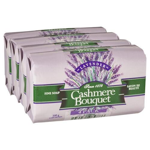 Cashmere Bouquet Soap Lavender 4 x 100g