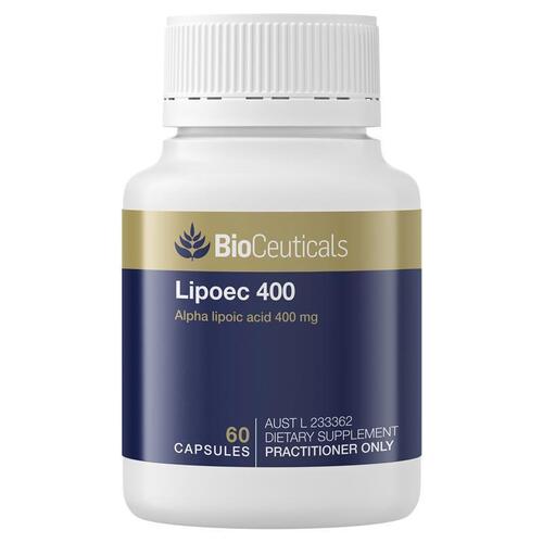 BioCeuticals Lipoec 400 60 Capsules