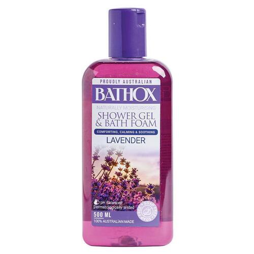 Bathox Shower Gel 500ml Pure Lavender