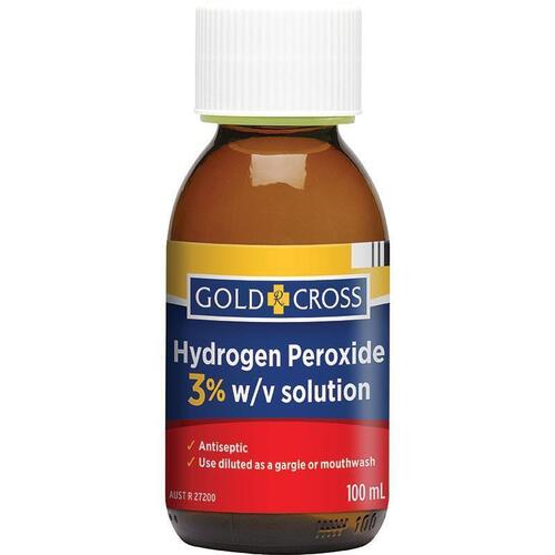 Gold Cross Hydrogen Peroxide 3% 100mL