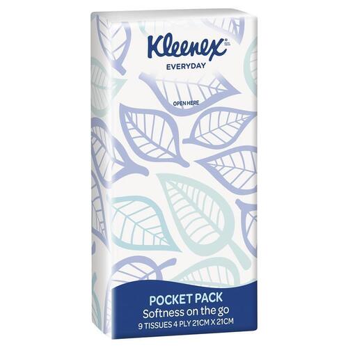 Kleenex Pocket Pack Tissues 6 Pack