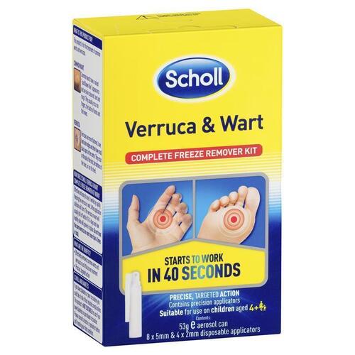 Scholl Verruca & Wart Remover Kit 53g