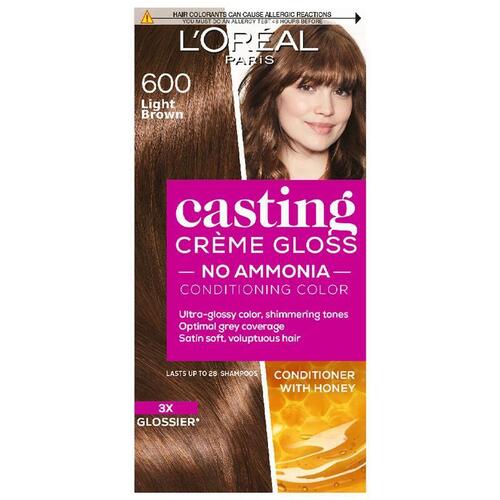 L'Oreal Paris Casting Creme Gloss Semi-Permanent - 600 Light Brown