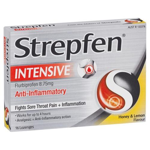 Strepfen Intensive Honey & Lemon 16 Lozenges