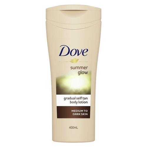 Dove Summer Glow Medium - Dark Skin 400ml