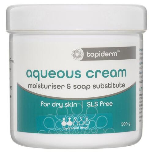 Topiderm Aqueous Cream SLS Free 500g