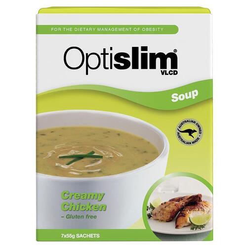 OptiSlim VLCD Soup Creamy Chicken 7 x 55g