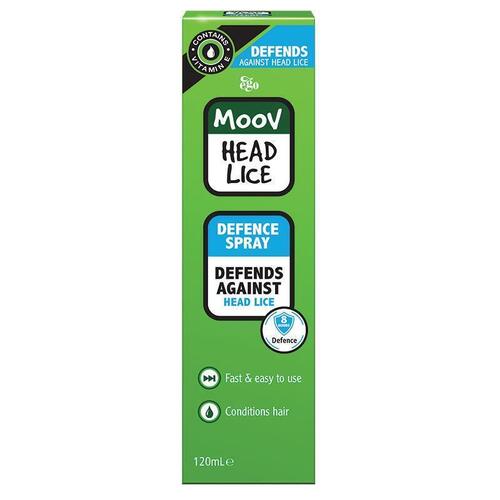 Moov Head Lice Defence Spray 120Ml - Lice/Nits