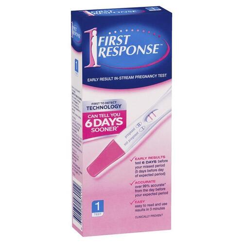 First Response Instream Pregnancy Test 1 Test