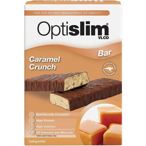 OptiSlim VLCD Bar Caramel Crunch 5